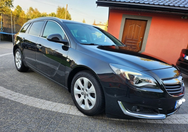 Opel Insignia cena 47500 przebieg: 97000, rok produkcji 2015 z Poręba małe 301